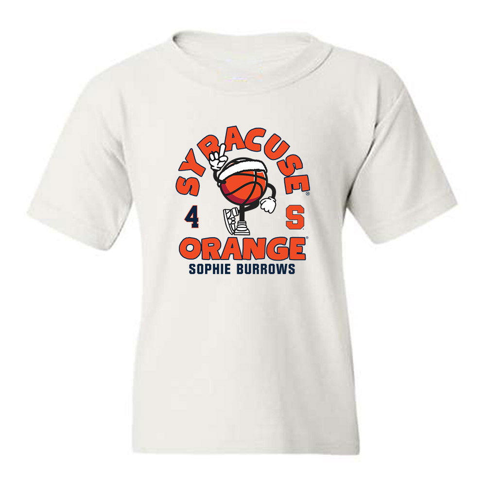 Syracuse - NCAA Women's Basketball : Sophie Burrows - Fashion Shersey Youth T-Shirt-0