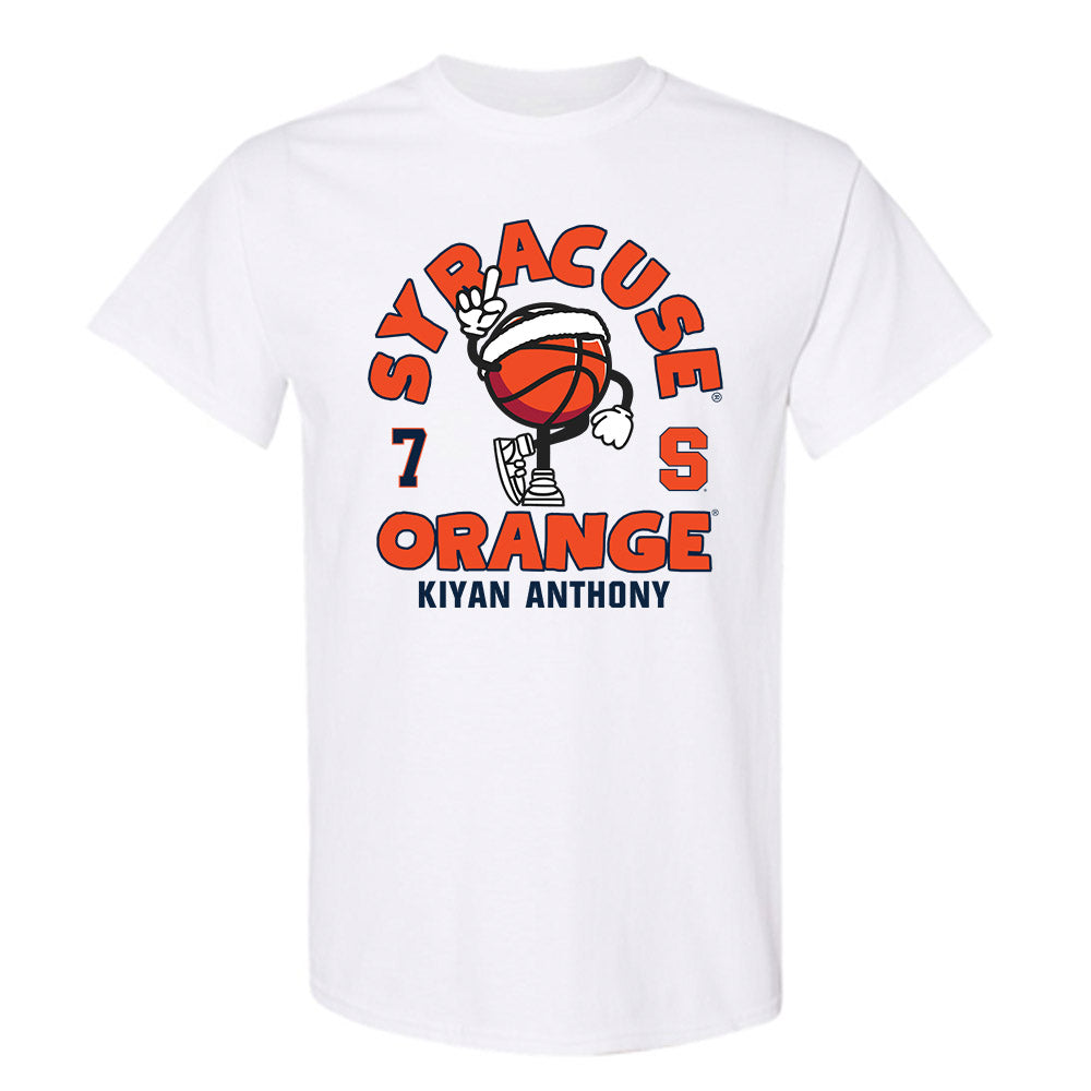 Syracuse - NCAA Men's Basketball : Kiyan Anthony - Fashion Shersey T-Shirt-0