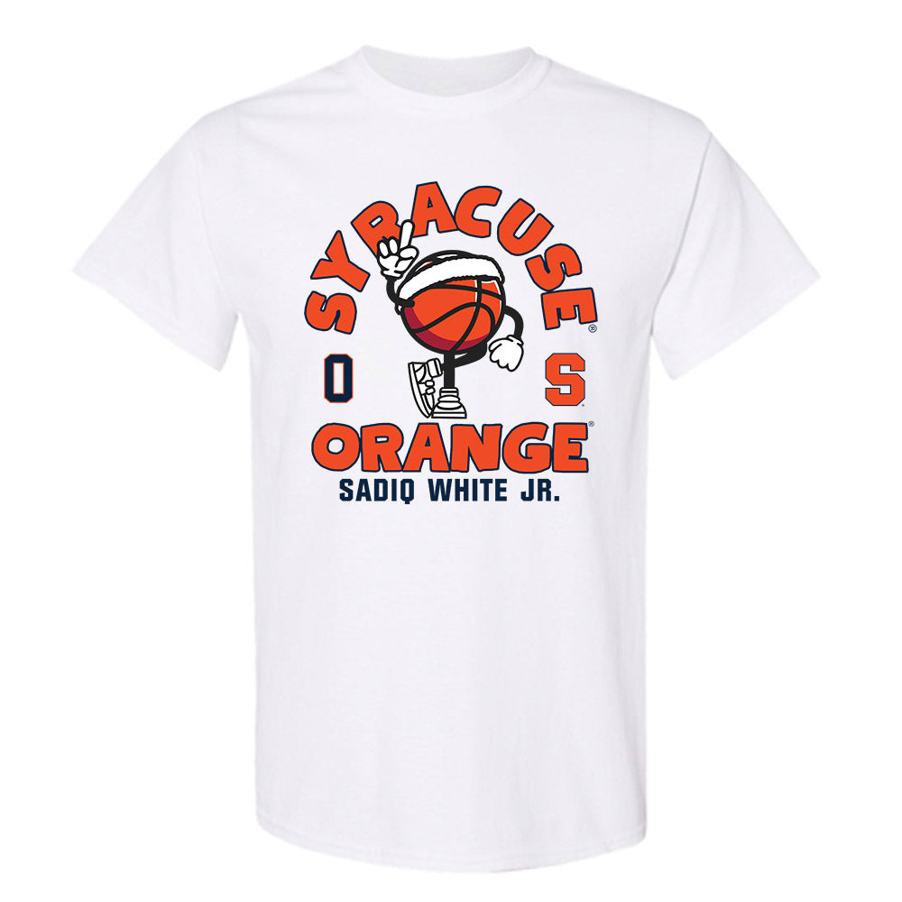 Syracuse - NCAA Men's Basketball : Sadiq White Jr. - Fashion Shersey T-Shirt-0