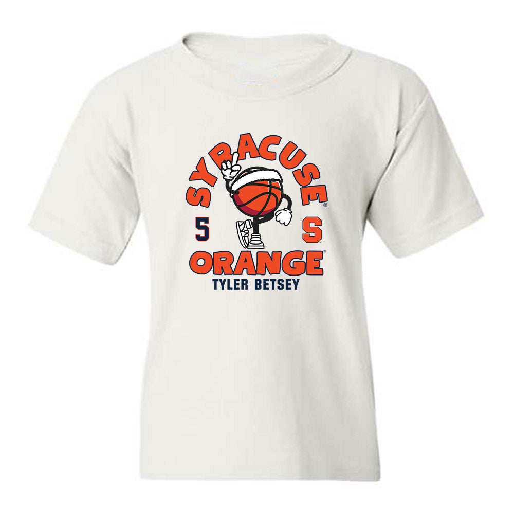 Syracuse - NCAA Men's Basketball : Tyler Betsey - Fashion Shersey Youth T-Shirt-0