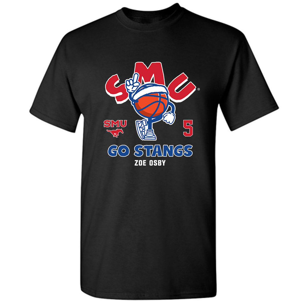 SMU - NCAA Women's Basketball : Zoe Osby - Fashion Shersey T-Shirt-0