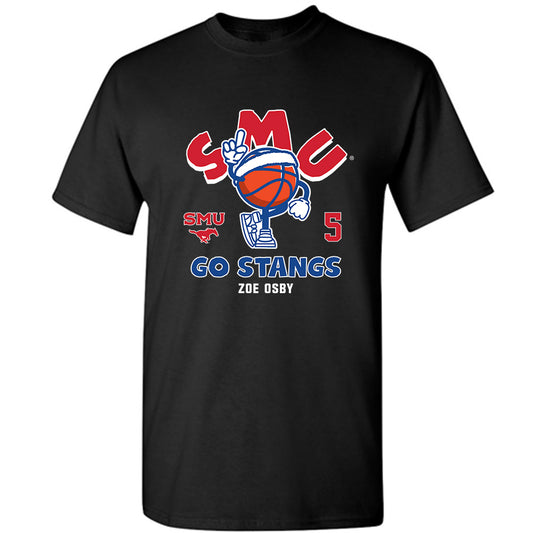 SMU - NCAA Women's Basketball : Zoe Osby - Fashion Shersey T-Shirt-0