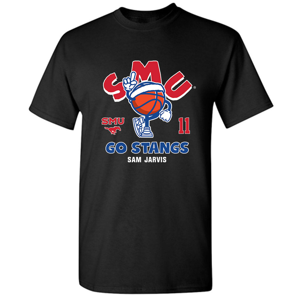SMU - NCAA Men's Basketball : Sam Jarvis - Fashion Shersey T-Shirt-0