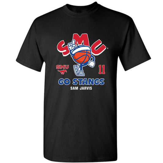 SMU - NCAA Men's Basketball : Sam Jarvis - Fashion Shersey T-Shirt-0
