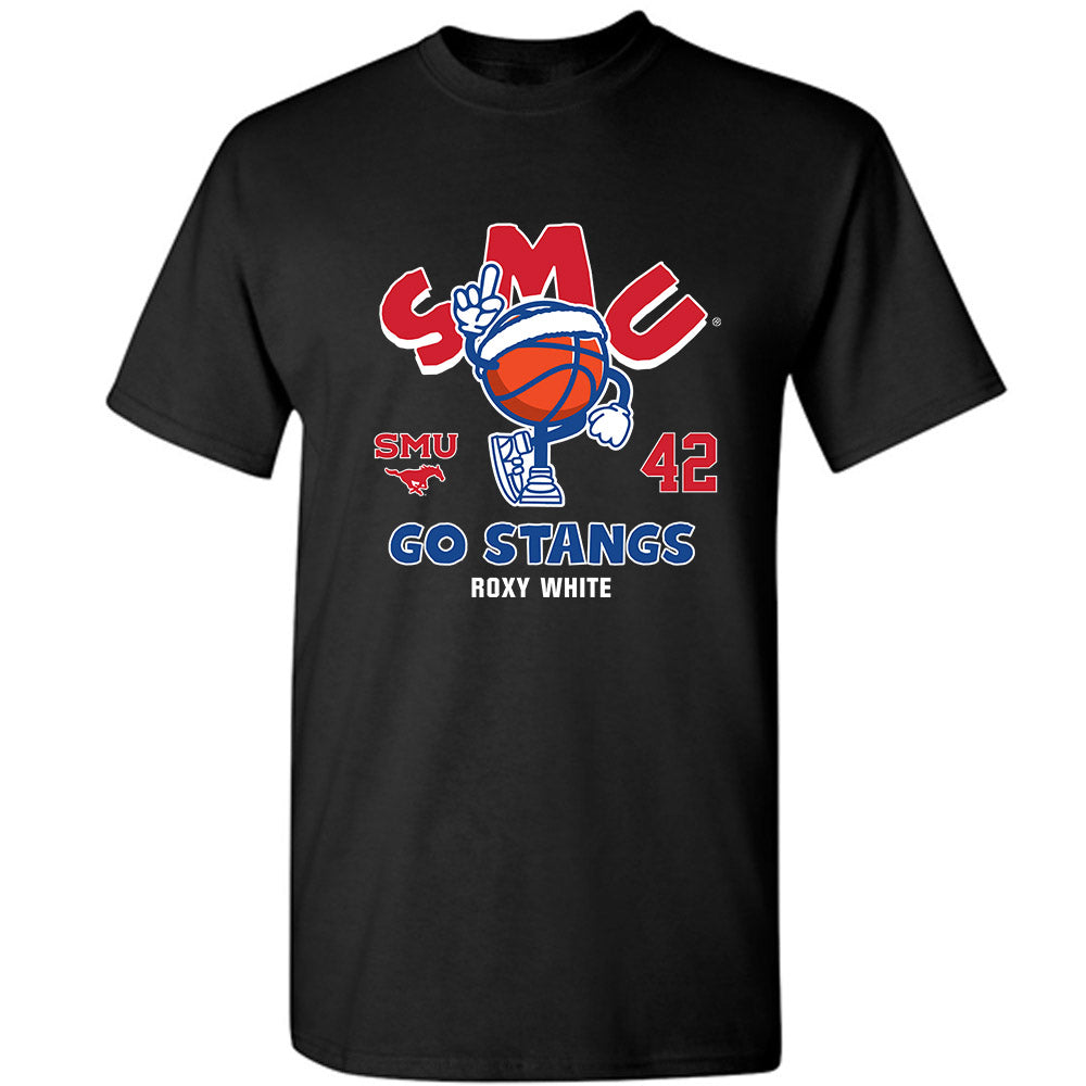 SMU - NCAA Women's Basketball : Roxy White - Fashion Shersey T-Shirt-0