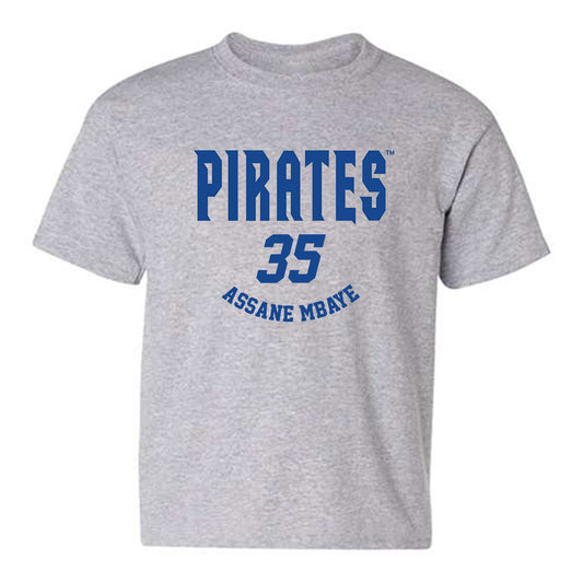 Seton Hall - NCAA Men's Basketball : Assane Mbaye - Fashion Shersey Youth T-Shirt-0