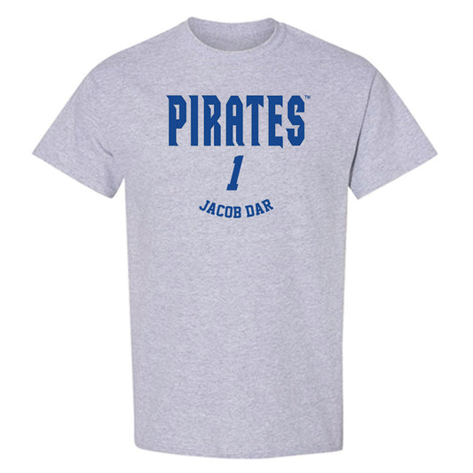 Seton Hall - NCAA Men's Basketball : Jacob Dar - Fashion Shersey T-Shirt-0
