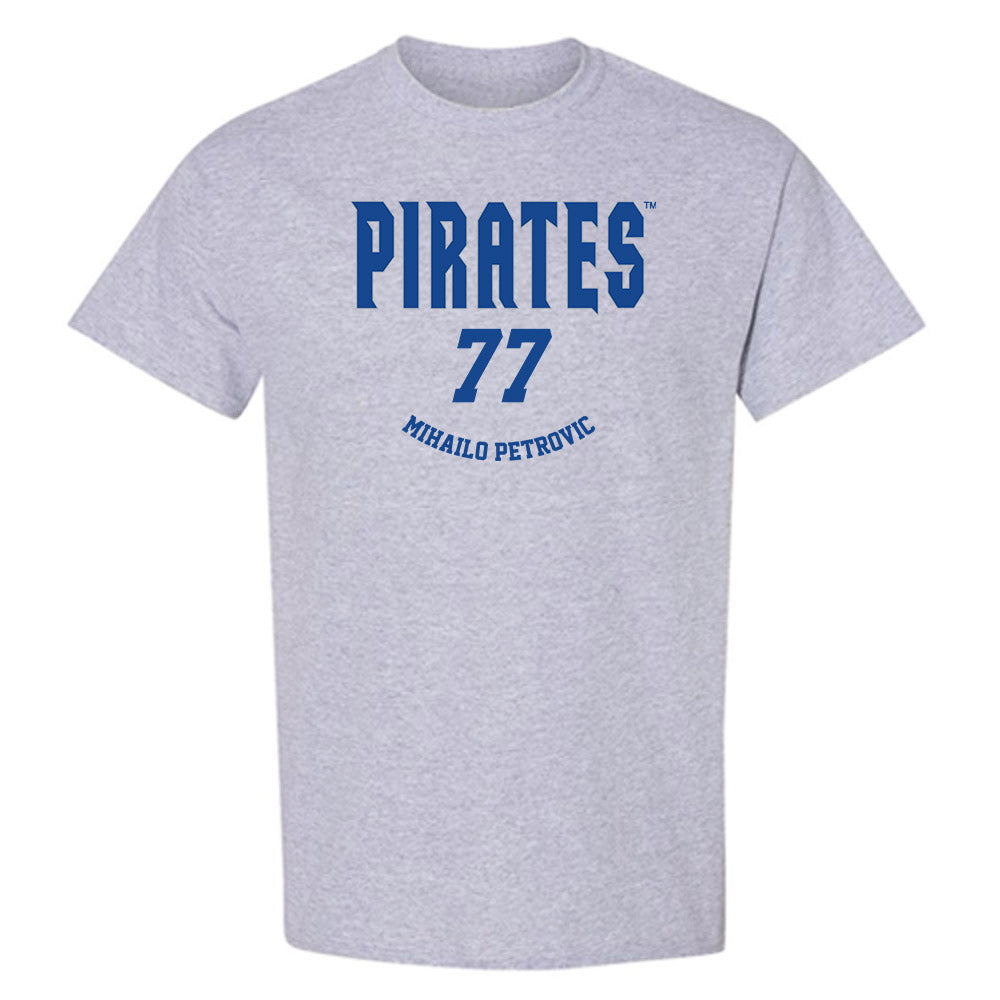 Seton Hall - NCAA Men's Basketball : Mihailo Petrovic - Fashion Shersey T-Shirt-0
