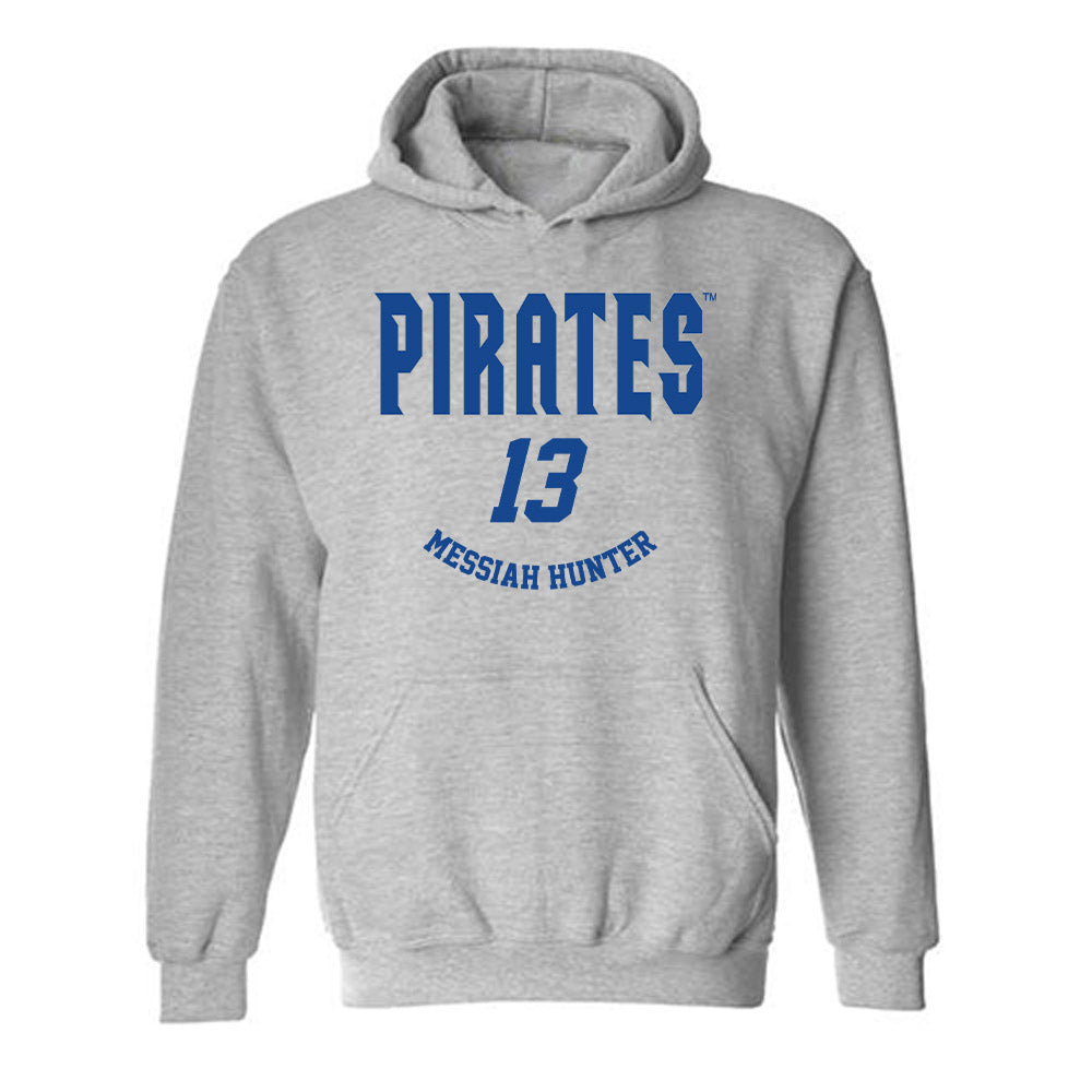 Seton Hall - NCAA Women's Basketball : Messiah Hunter - Fashion Shersey Hooded Sweatshirt-0