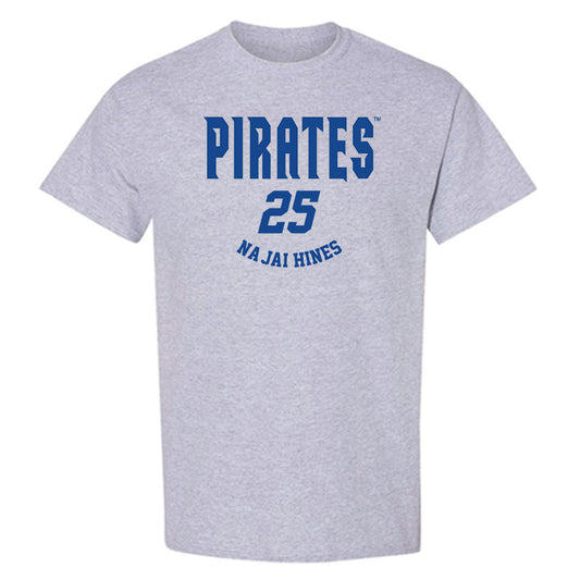 Seton Hall - NCAA Men's Basketball : Na'Jai Hines - Fashion Shersey T-Shirt-0
