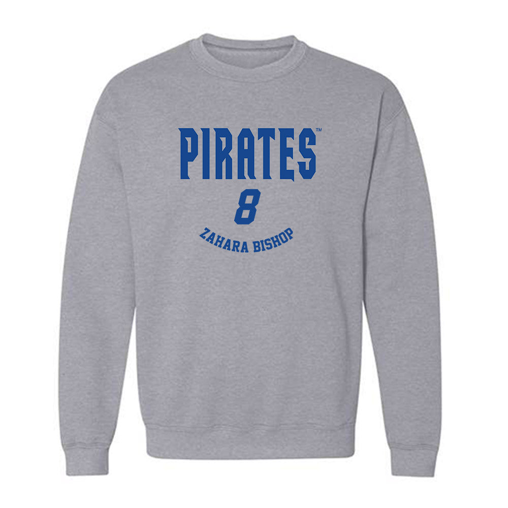 Seton Hall - NCAA Women's Basketball : Zahara Bishop - Fashion Shersey Crewneck Sweatshirt-0