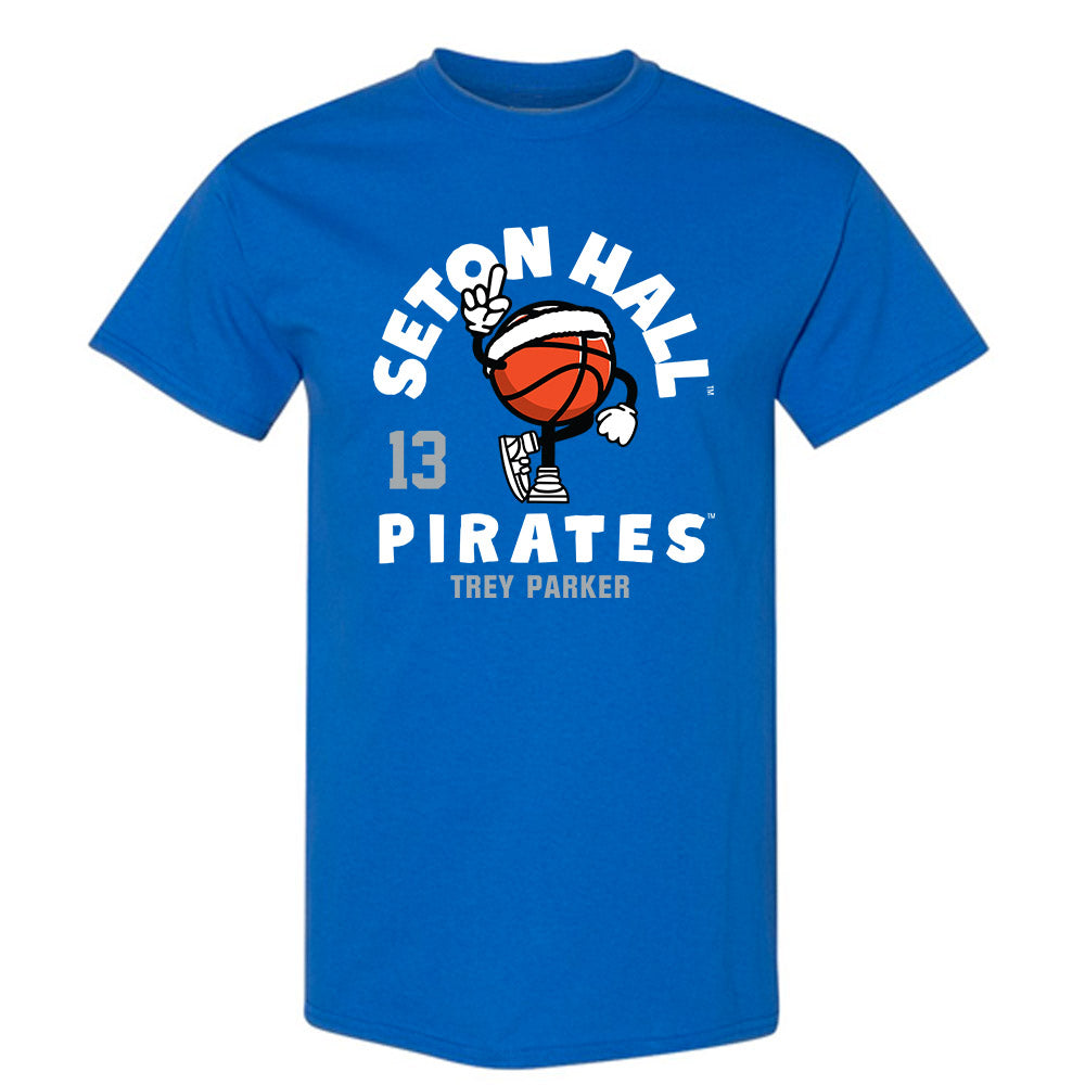 Seton Hall - NCAA Men's Basketball : Trey Parker - Fashion Shersey T-Shirt-0