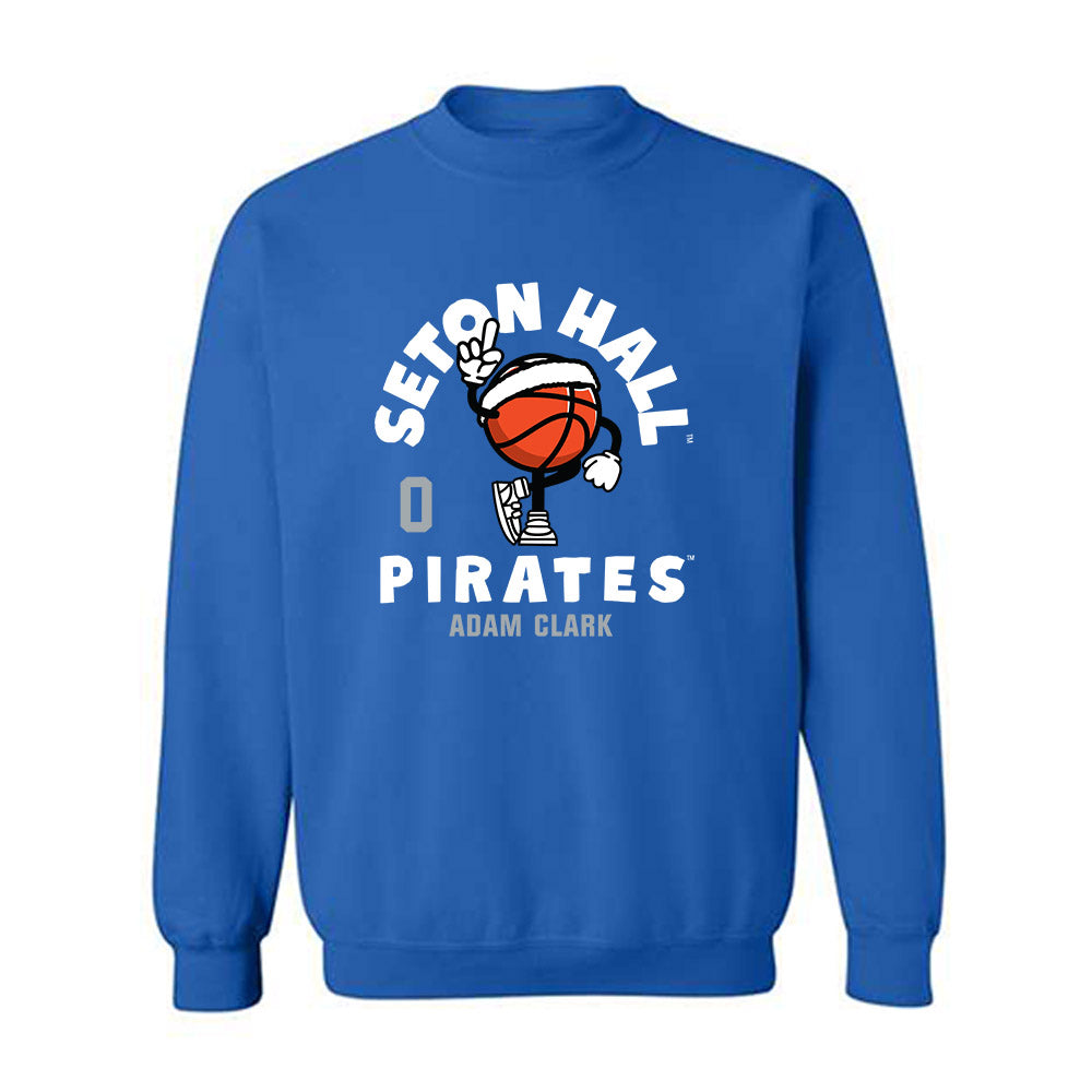 Seton Hall - NCAA Men's Basketball : Adam Clark - Fashion Shersey Crewneck Sweatshirt-0