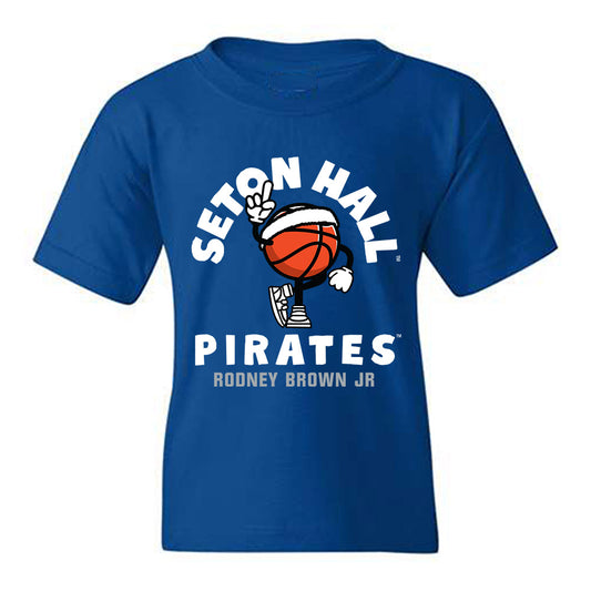 Seton Hall - NCAA Men's Basketball : Rodney Brown Jr - Fashion Shersey Youth T-Shirt-0