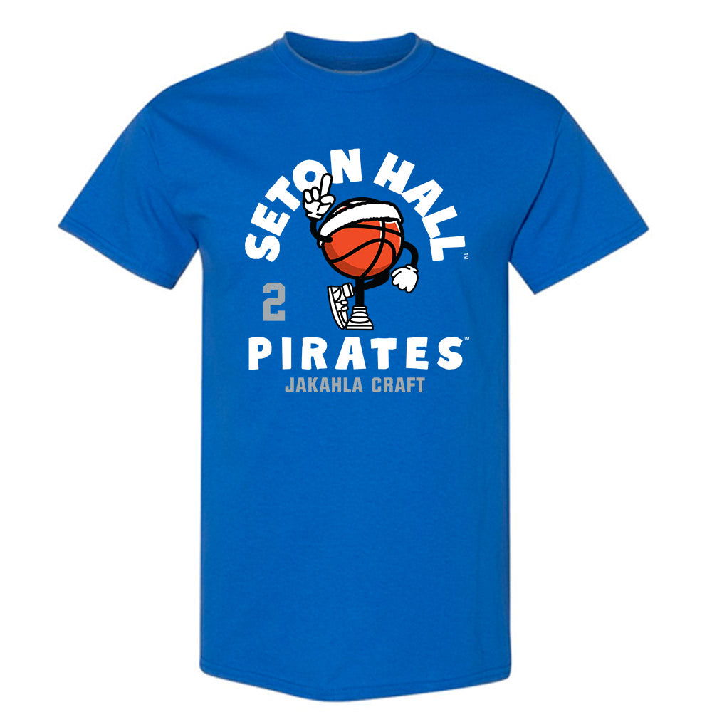 Seton Hall - NCAA Women's Basketball : Jakahla Craft - Fashion Shersey T-Shirt-0