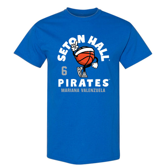 Seton Hall - NCAA Women's Basketball : Mariana Valenzuela - Fashion Shersey T-Shirt-0