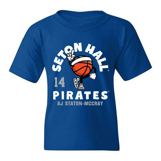 Seton Hall - NCAA Men's Basketball : AJ Staton-McCray - Fashion Shersey Youth T-Shirt-0