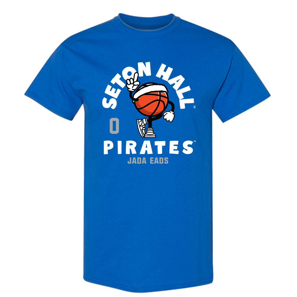 Seton Hall - NCAA Women's Basketball : Jada Eads - Fashion Shersey T-Shirt-0