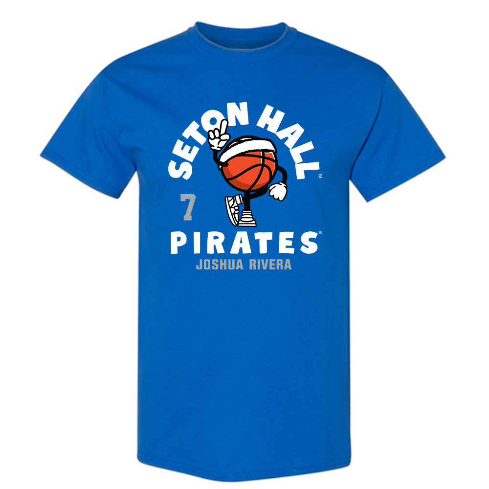 Seton Hall - NCAA Men's Basketball : Joshua Rivera - Fashion Shersey T-Shirt-0