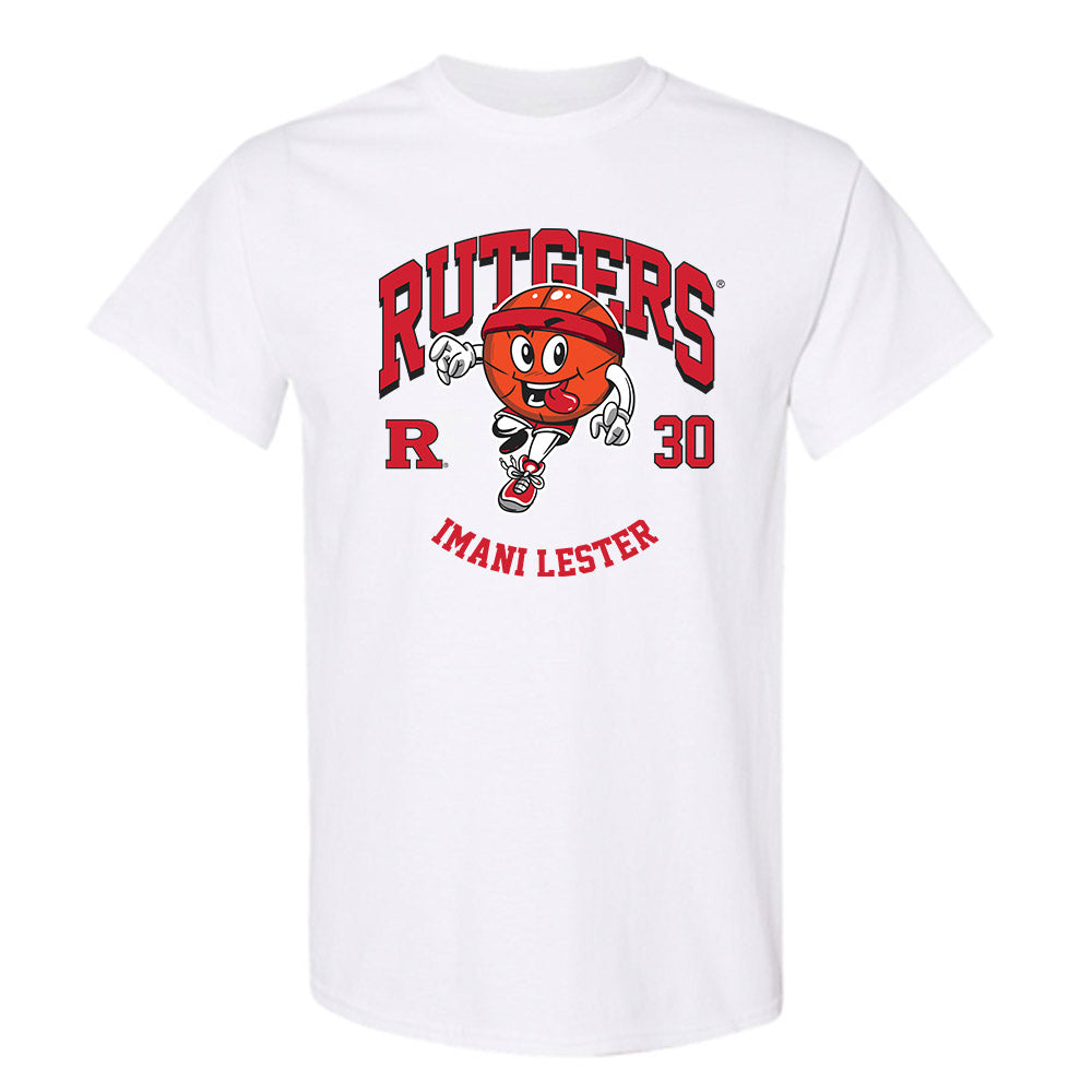 Rutgers - NCAA Women's Basketball : Imani Lester - Fashion Shersey T-Shirt-0