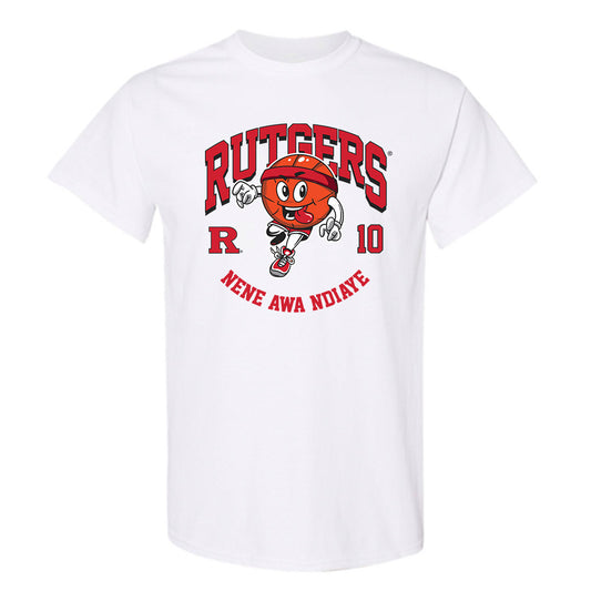 Rutgers - NCAA Women's Basketball : Nene Awa Ndiaye - Fashion Shersey T-Shirt-0