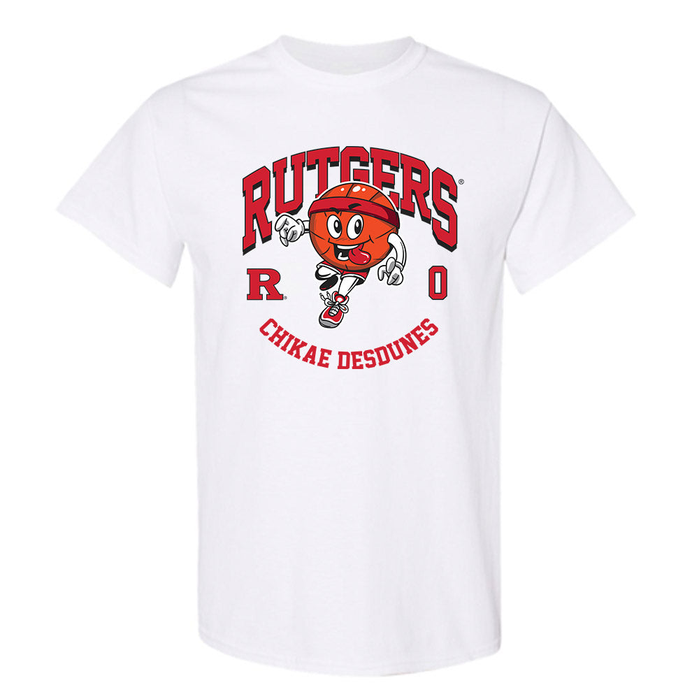 Rutgers - NCAA Women's Basketball : Chikae Desdunes - Fashion Shersey T-Shirt-0