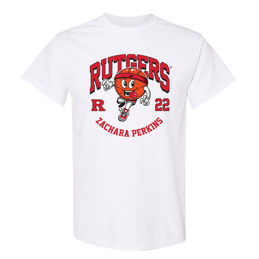 Rutgers - NCAA Women's Basketball : Zachara Perkins - Fashion Shersey T-Shirt-0