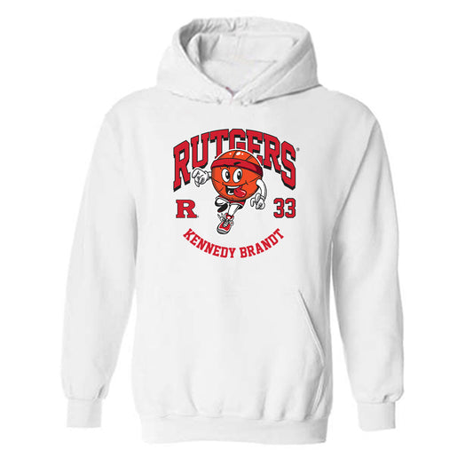 Rutgers - NCAA Women's Basketball : Kennedy Brandt - Fashion Shersey Hooded Sweatshirt