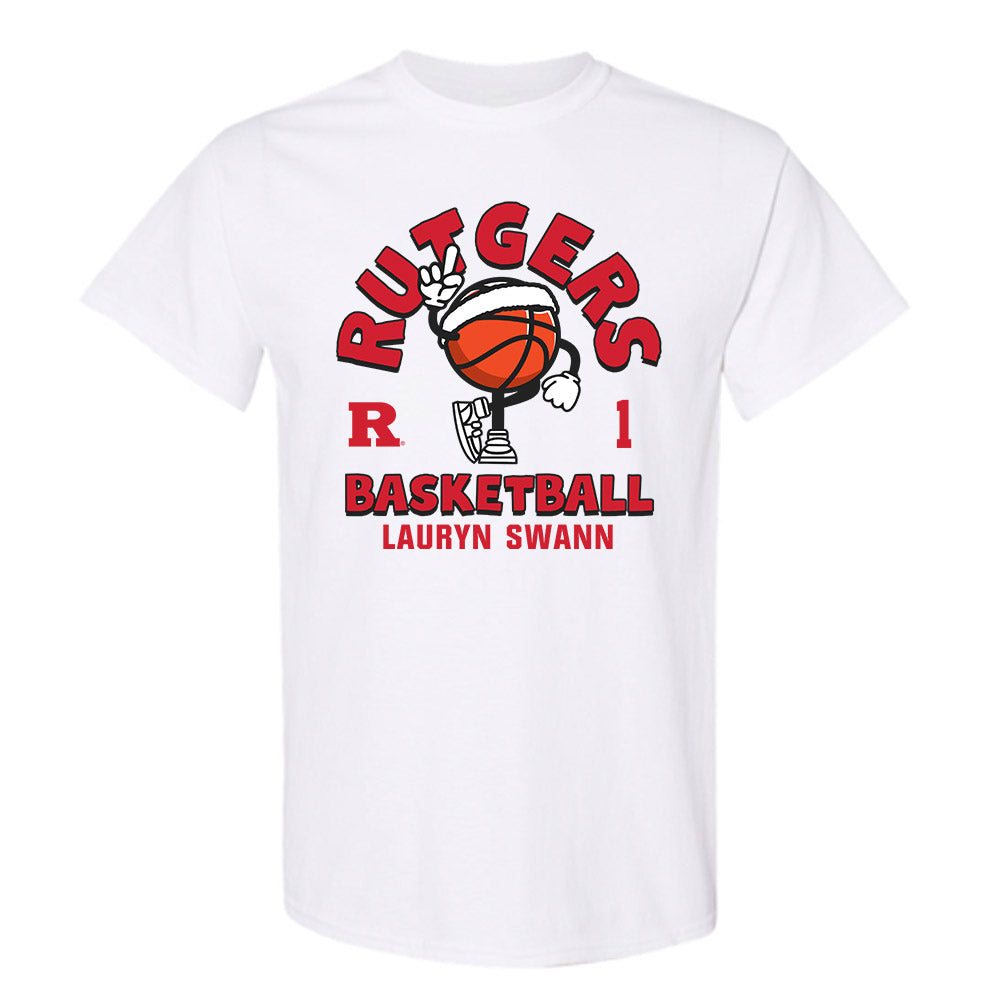 Rutgers - NCAA Women's Basketball : Lauryn Swann - T-Shirt-0