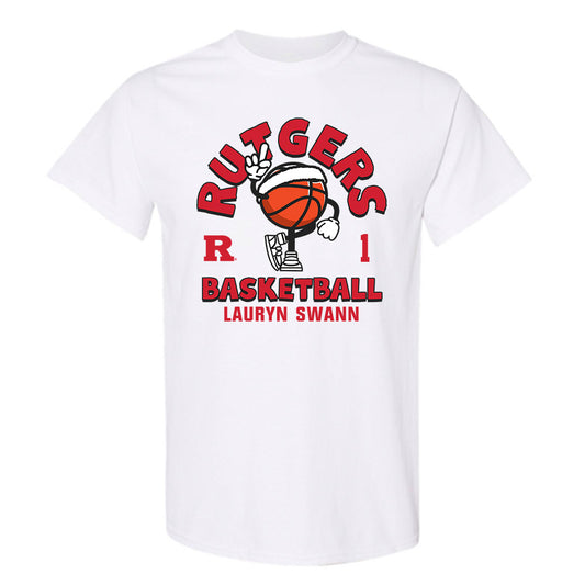 Rutgers - NCAA Women's Basketball : Lauryn Swann - T-Shirt-0