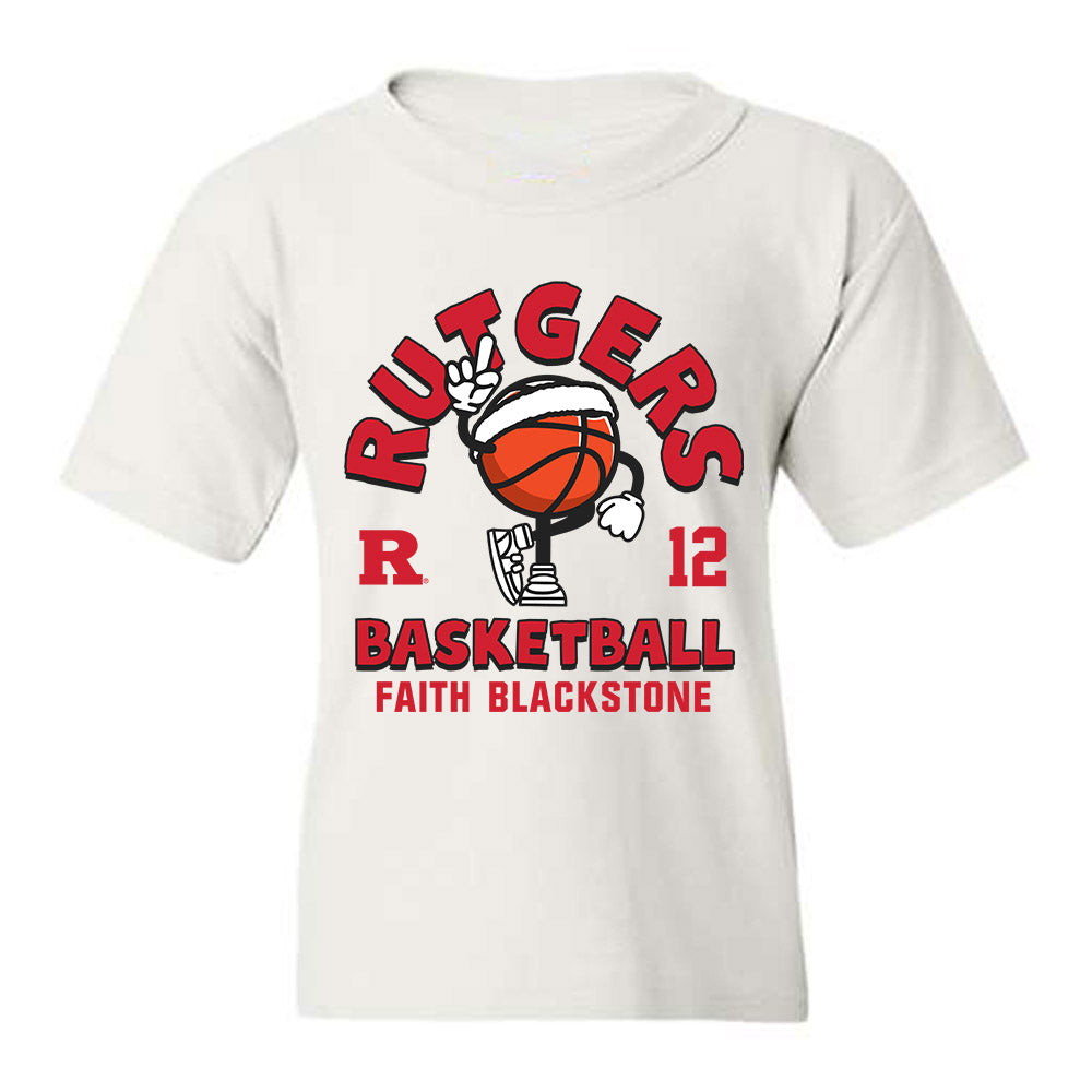 Rutgers - NCAA Women's Basketball : Faith Blackstone - Youth T-Shirt-0
