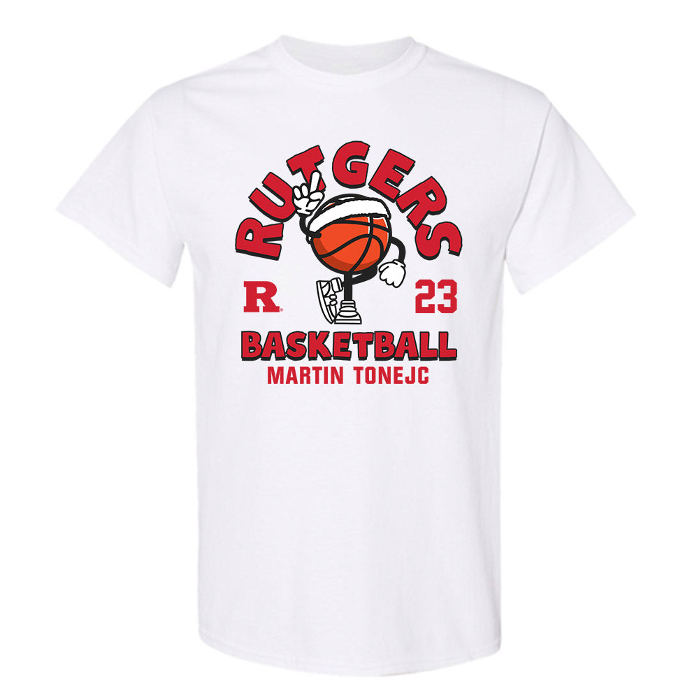 Rutgers - NCAA Men's Basketball : Martin Tonejc - T-Shirt-0