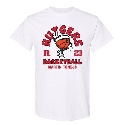 Rutgers - NCAA Men's Basketball : Martin Tonejc - T-Shirt-0