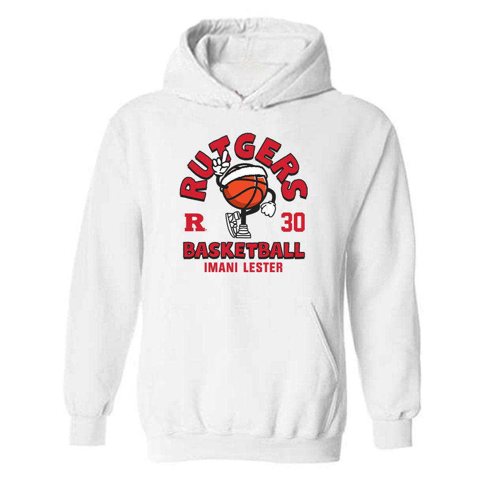 Rutgers - NCAA Women's Basketball : Imani Lester - Hooded Sweatshirt-0