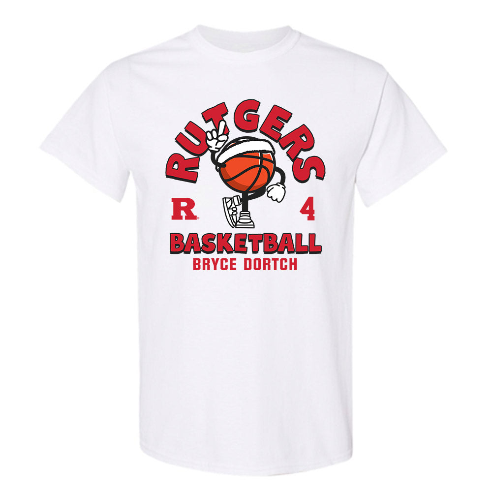 Rutgers - NCAA Men's Basketball : Bryce Dortch - T-Shirt-0