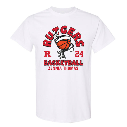 Rutgers - NCAA Women's Basketball : Zennia Thomas - T-Shirt-0