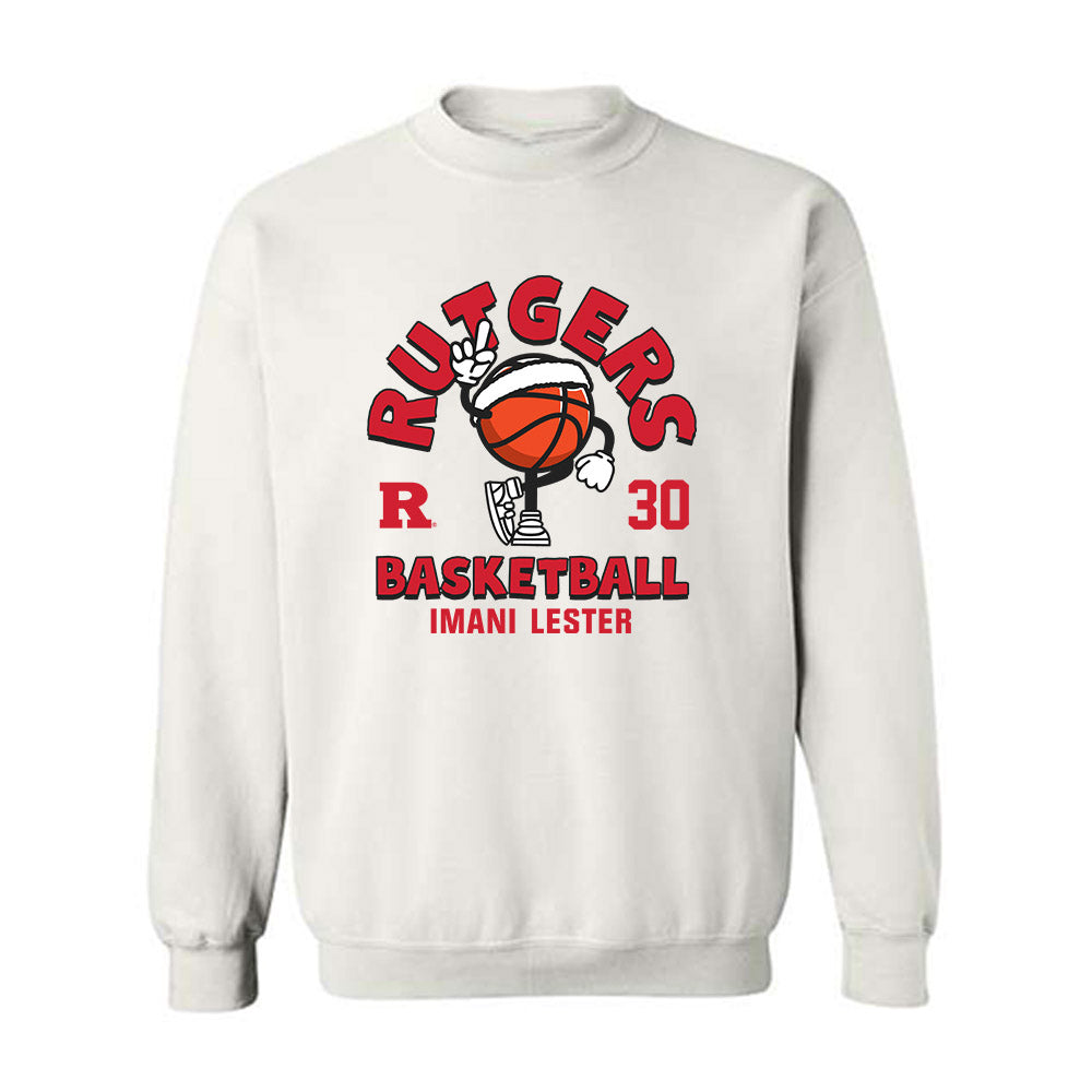 Rutgers - NCAA Women's Basketball : Imani Lester - Crewneck Sweatshirt-0