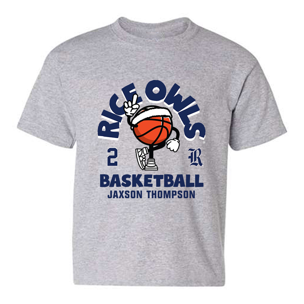 Rice - NCAA Men's Basketball : Jaxson Thompson - Fashion Shersey Youth T-Shirt-0