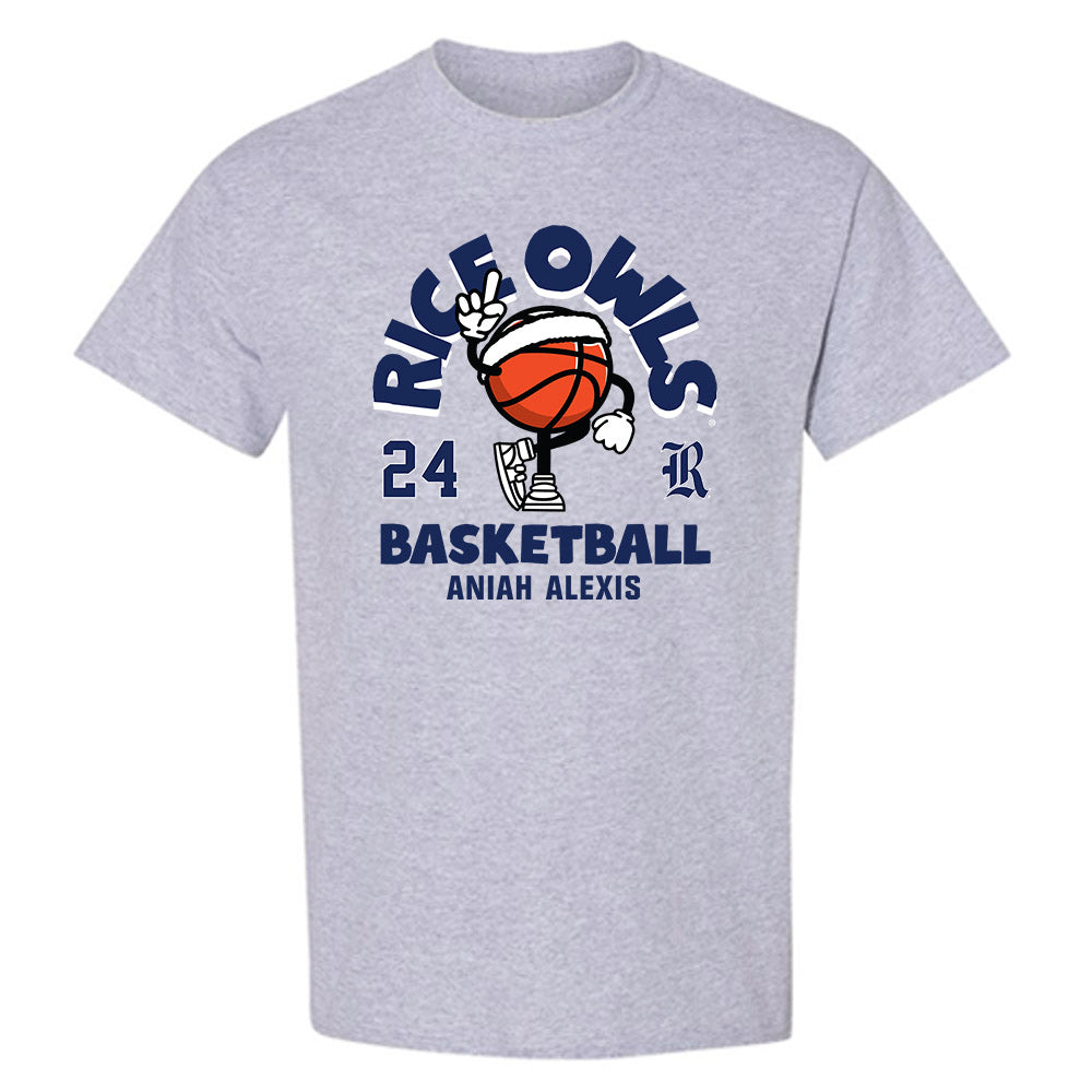 Rice - NCAA Women's Basketball : Aniah Alexis - Fashion Shersey T-Shirt-0