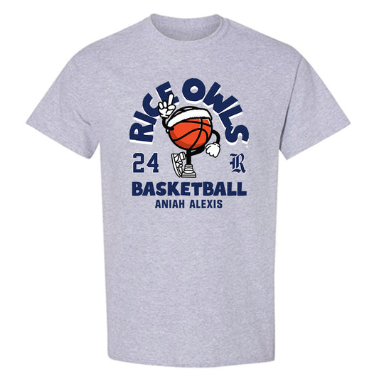 Rice - NCAA Women's Basketball : Aniah Alexis - Fashion Shersey T-Shirt-0