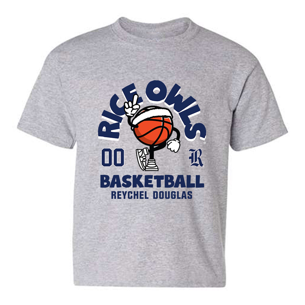Rice - NCAA Women's Basketball : Reychel Douglas - Fashion Shersey Youth T-Shirt-0