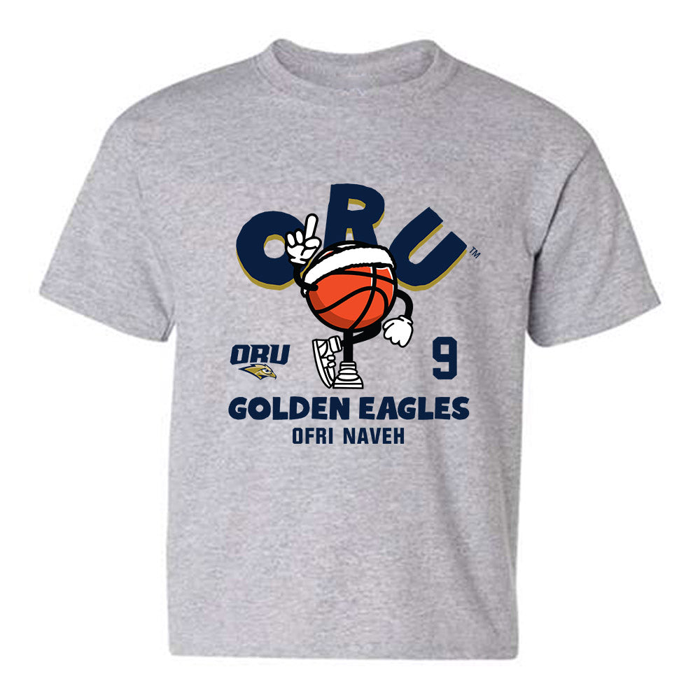 Oral Roberts - NCAA Men's Basketball : Ofri Naveh - Fashion Shersey Youth T-Shirt-0