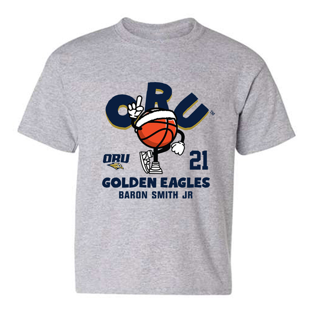 Oral Roberts - NCAA Men's Basketball : Baron Smith Jr - Fashion Shersey Youth T-Shirt-0