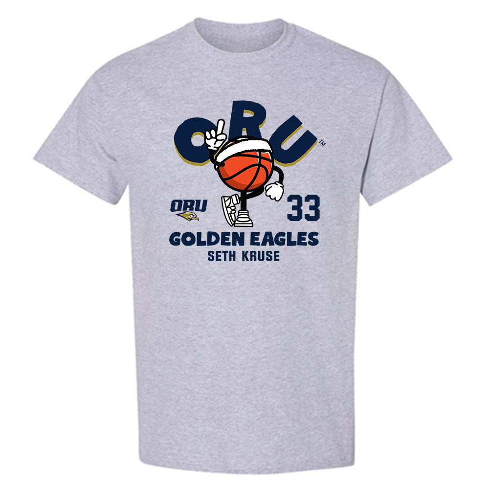 Oral Roberts - NCAA Men's Basketball : Seth Kruse - Fashion Shersey T-Shirt-0