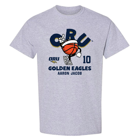 Oral Roberts - NCAA Men's Basketball : Aaron Jacob - Fashion Shersey T-Shirt-0