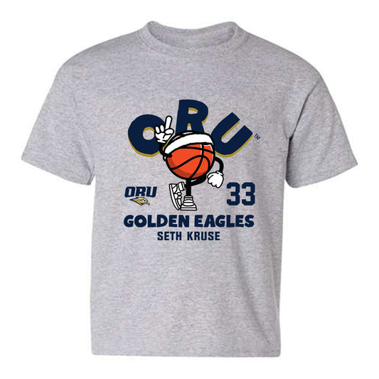 Oral Roberts - NCAA Men's Basketball : Seth Kruse - Fashion Shersey Youth T-Shirt-0