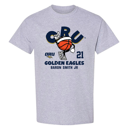Oral Roberts - NCAA Men's Basketball : Baron Smith Jr - Fashion Shersey T-Shirt-0