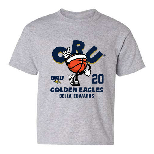 Oral Roberts - NCAA Women's Basketball : Bella Edwards - Fashion Shersey Youth T-Shirt-0