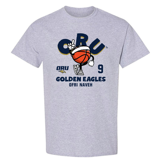 Oral Roberts - NCAA Men's Basketball : Ofri Naveh - Fashion Shersey T-Shirt-0