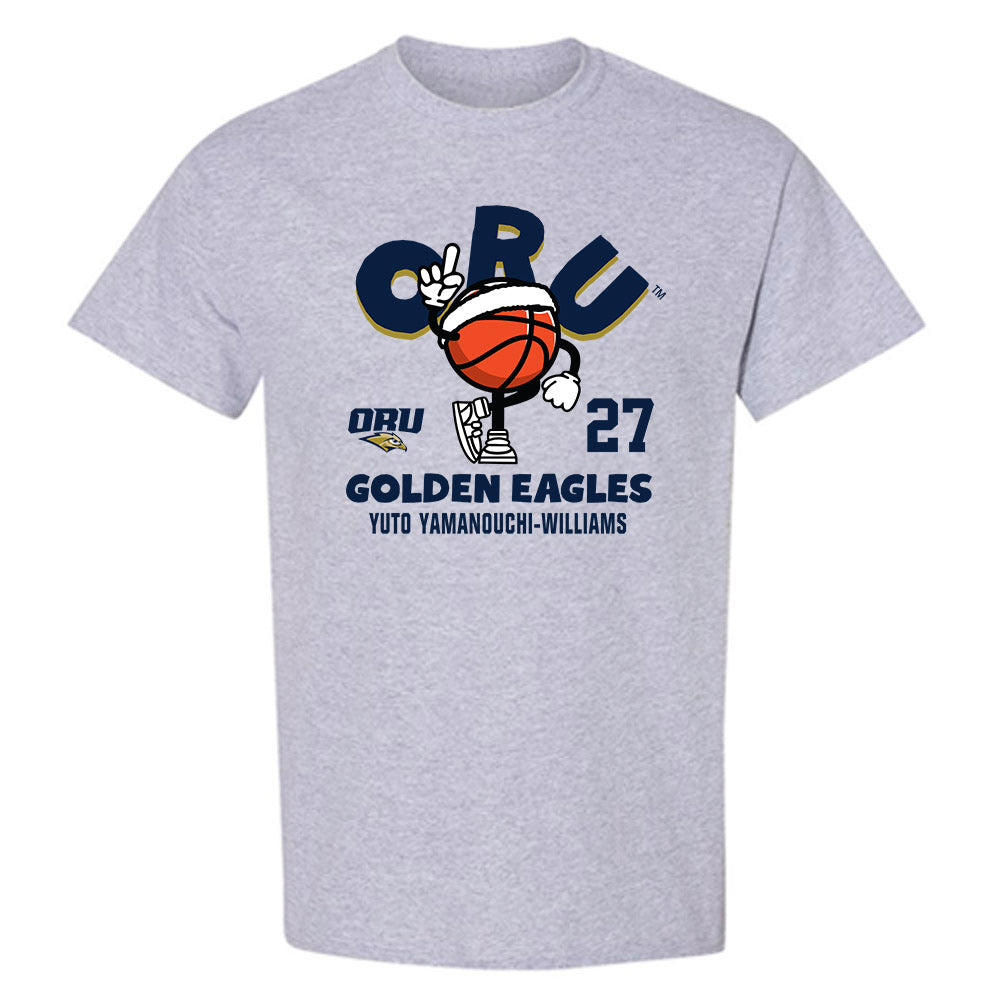 Oral Roberts - NCAA Men's Basketball : Yuto Yamanouchi-Williams - Fashion Shersey T-Shirt-0